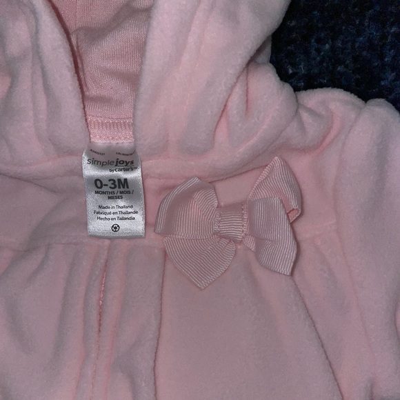 Baby Girl Jackets Bundle (3), Carter’s Simple Joy, Size 0-3 Months - Picture 5 of 11